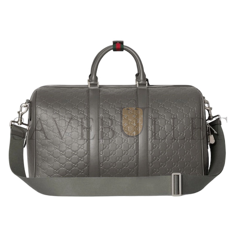 GUCCI GG EMBLEM MEDIUM DUFFLE BAG 850220 (45*29*25cm)